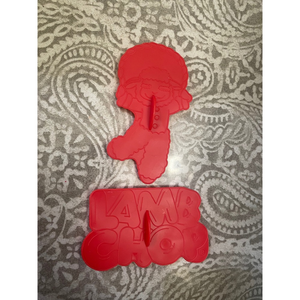 Lamb Chop Cookie Cutter Set Red Baking Party Treat Decor Kids Fun Kitchen